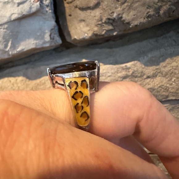 David Sigal smoky quartz ring - Picture 5 of 12